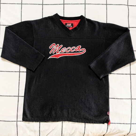 MECCA JEANS VARSITY SWEATER